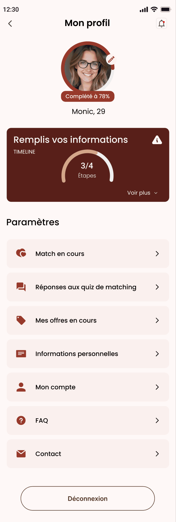 Alchiimy app screen 2