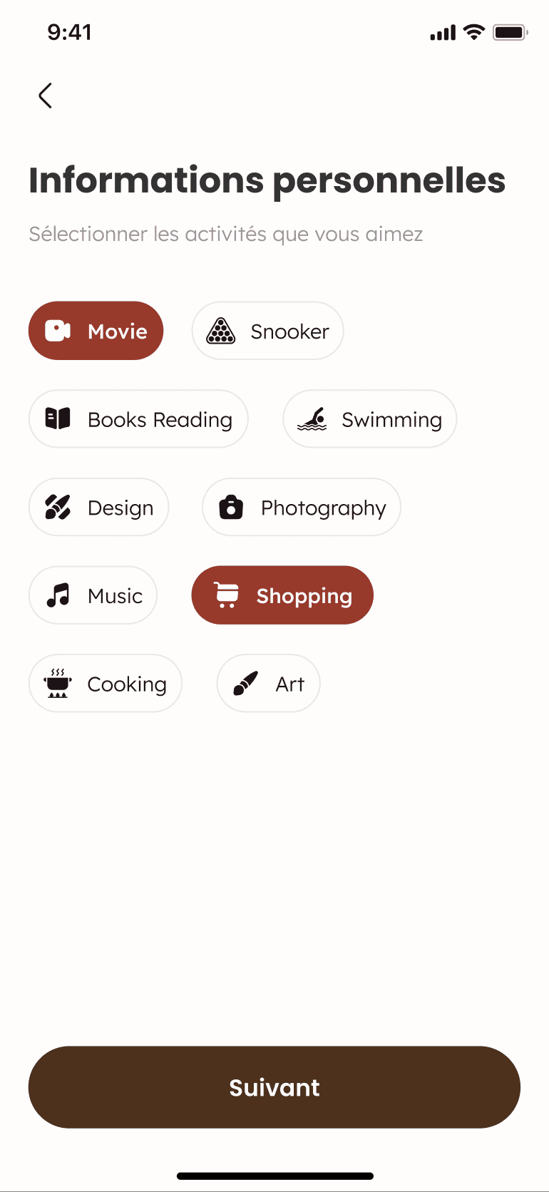 Alchiimy app screen 3