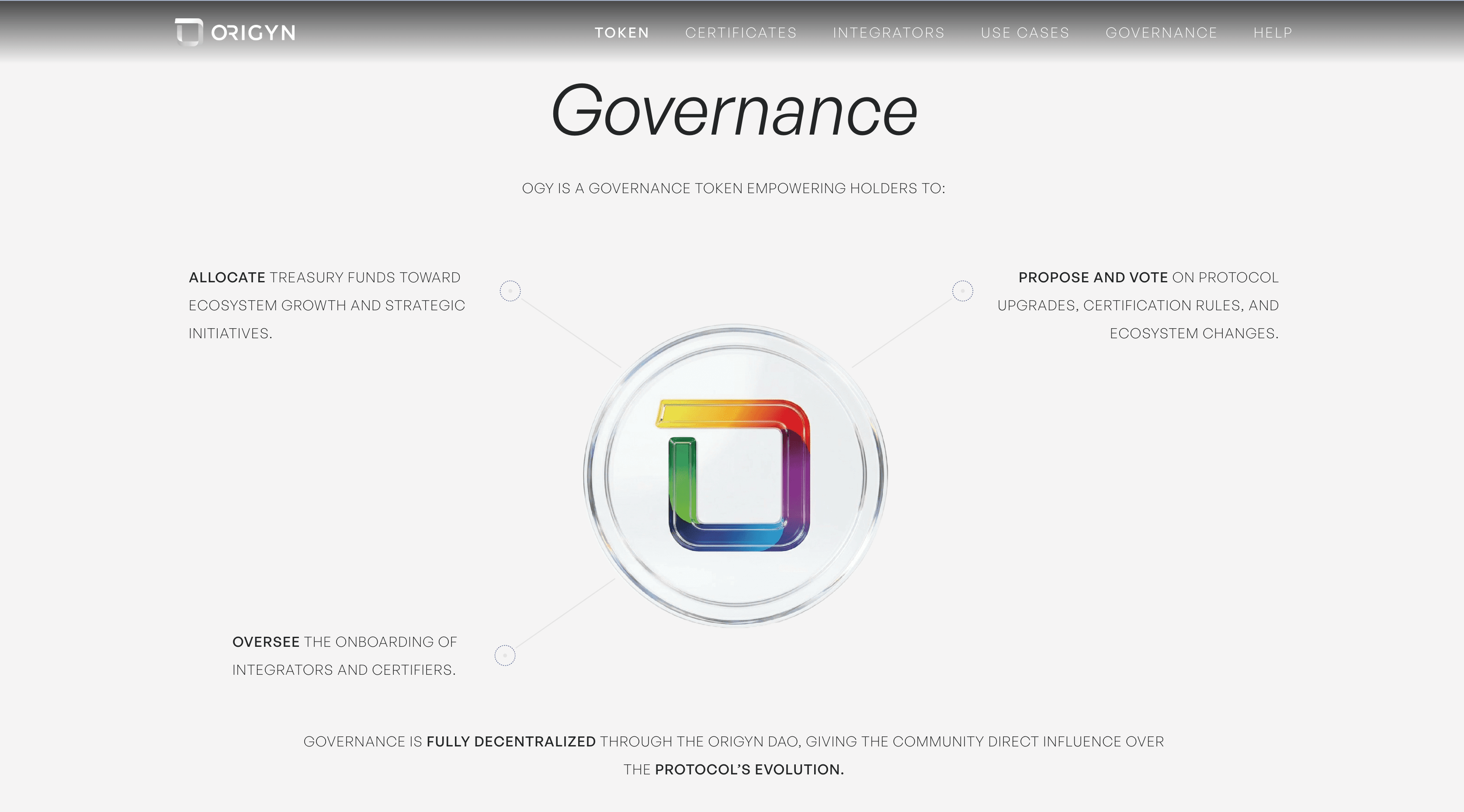 Origyn project screenshot 4