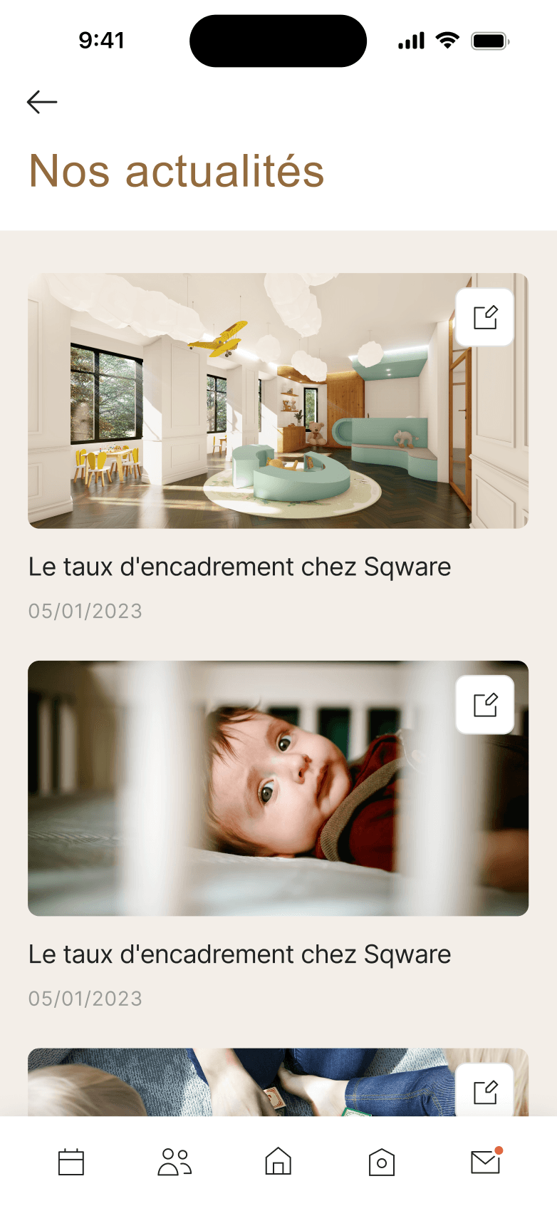 Sqware app screen 6